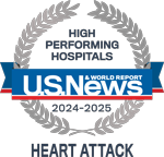 US News and World Report heart attack